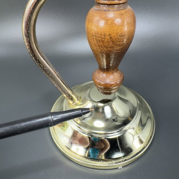 Primitive Style Wood And Metal Swivel Candle Stick Holder Set Vintage Decor VTG - Picture 5 of 16